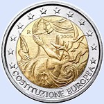 2 euros Italie 2005